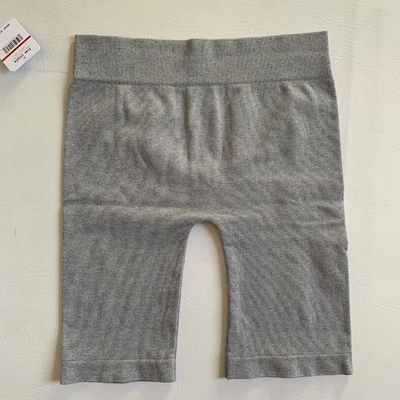Free People Seamless Bike Shorts Heather Grey XS/S - Picture 5 of 8